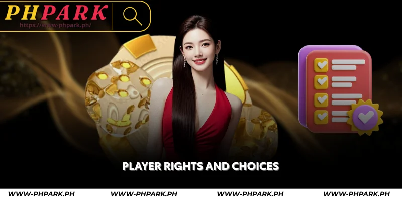 PHPARK Privacy Policy – Your Data and Security 3 player rights and choices