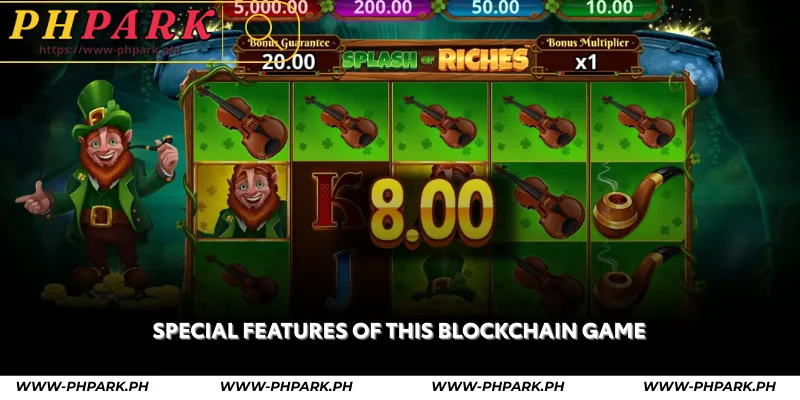 special features of this blockchain game